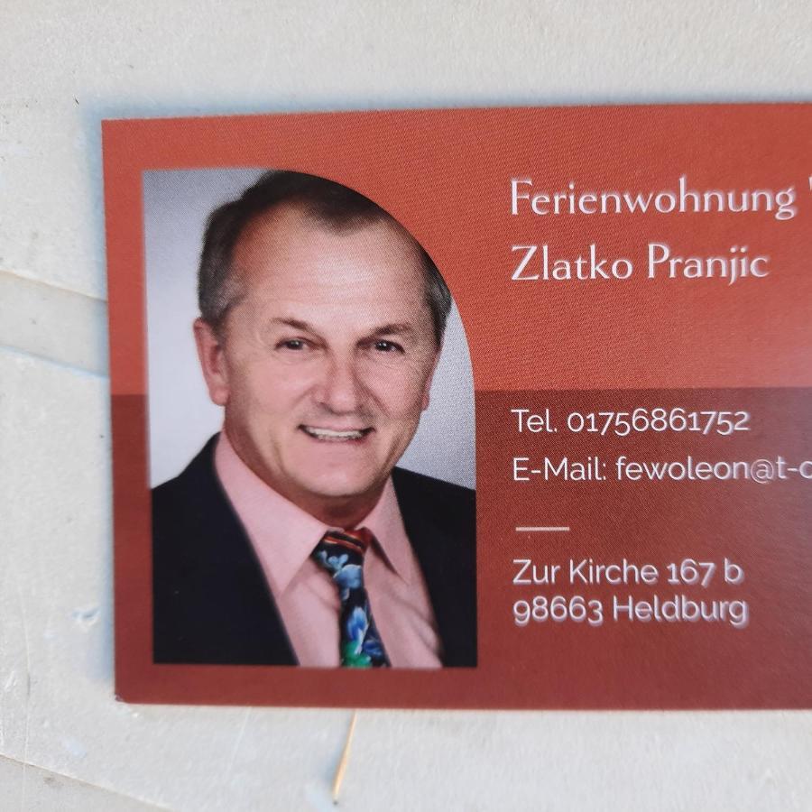 Ferienwohnung Leon Heldburg Εξωτερικό φωτογραφία